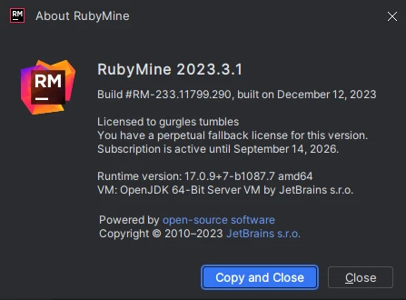 RubyMine激活2023.3.2(【2023最新版本】RubyMine 2023.3.1激活激活成功教程安装教程（附激活工具+激活码）)