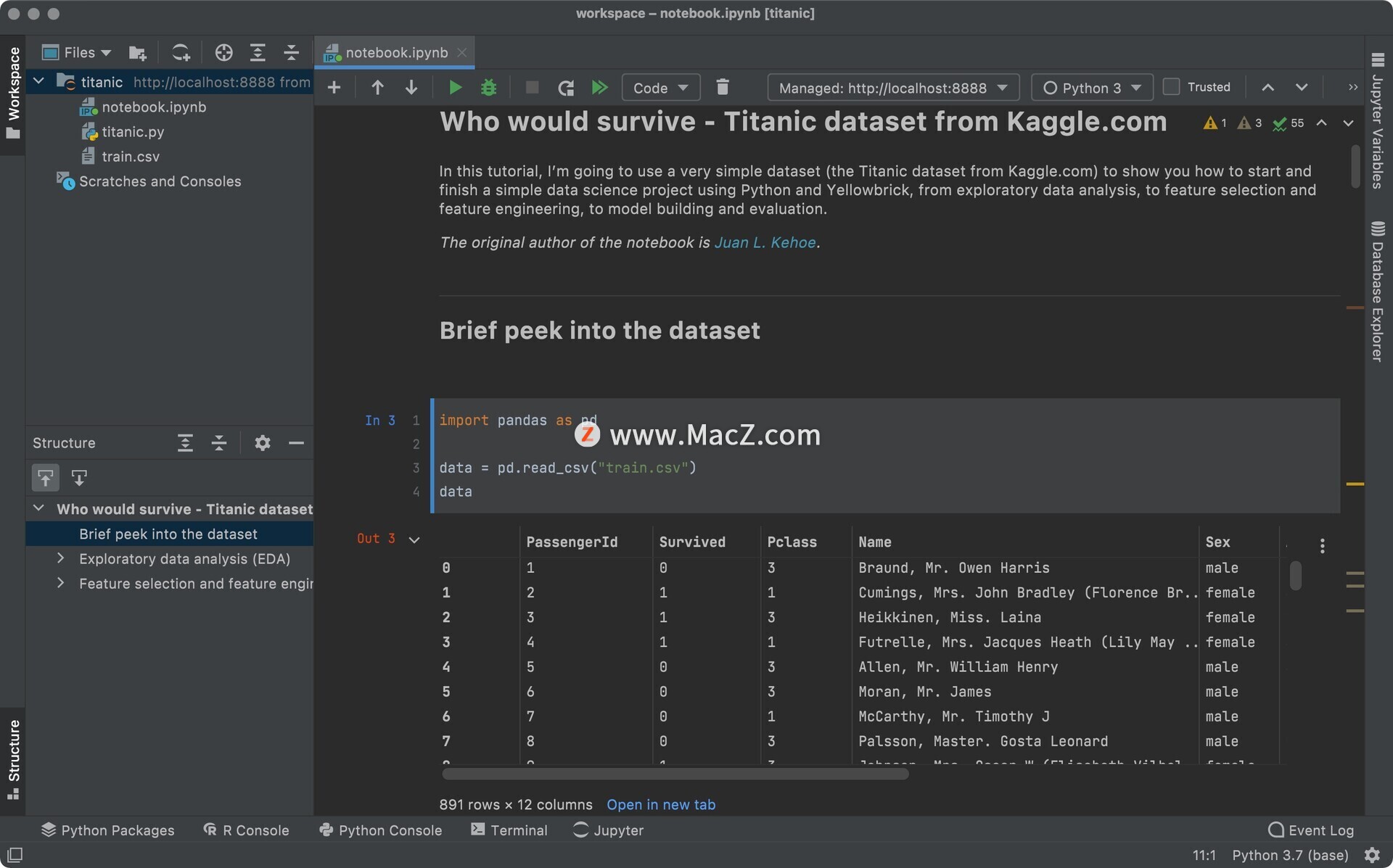 DataSpell激活2024.1.3(JetBrains DataSpell for mac(数据科学家的IDE) v2023.3.5中文激活版)