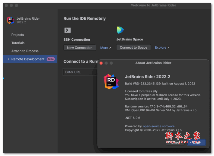 Rider激活2023.1.6(Jetbrains Rider 2023 for mac(跨平台.Net开发IDE) 适用M1 v2023.1.3 永久激活版)