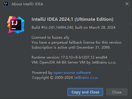 Rider激活2024.1.2(java神器！全网唯一，idea激活码2024最新！mac idea2024.1 快速激活到2099年！)