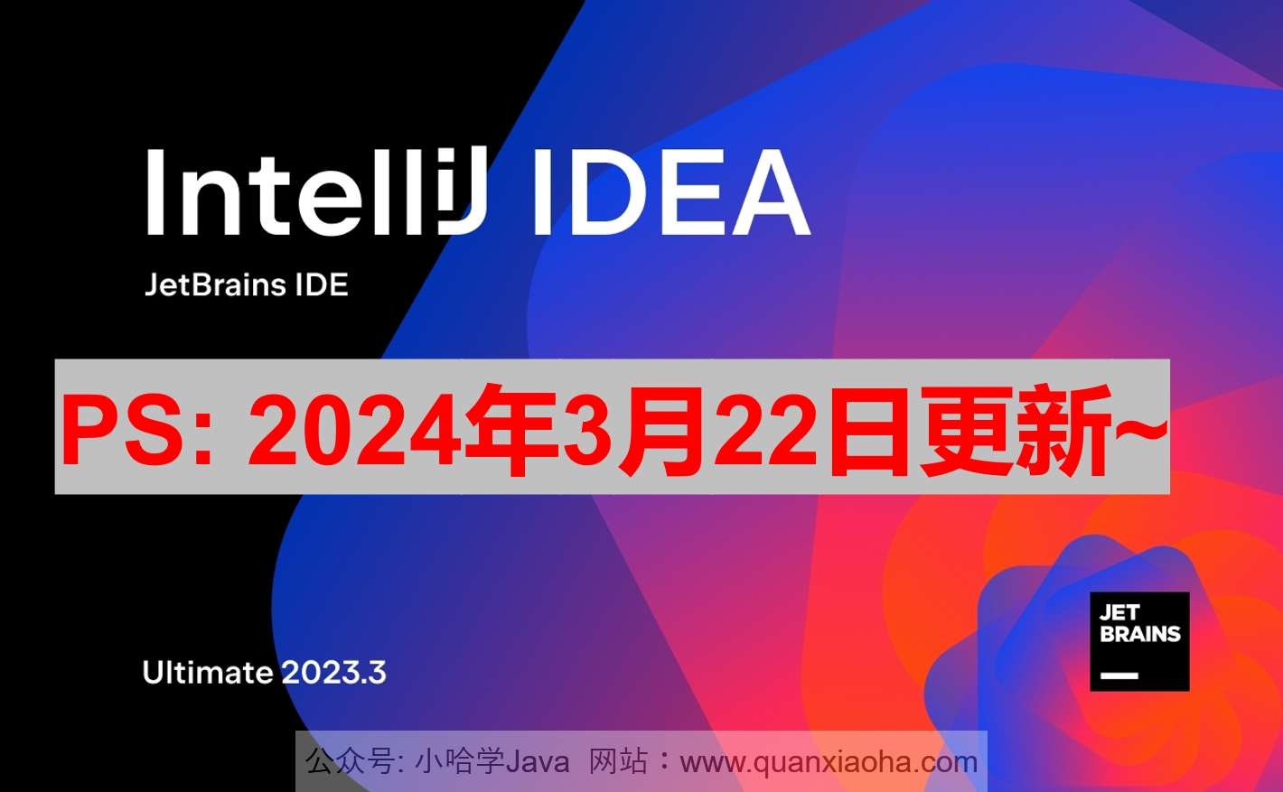 IDEA 2023.3.6 激活成功教程激活教程