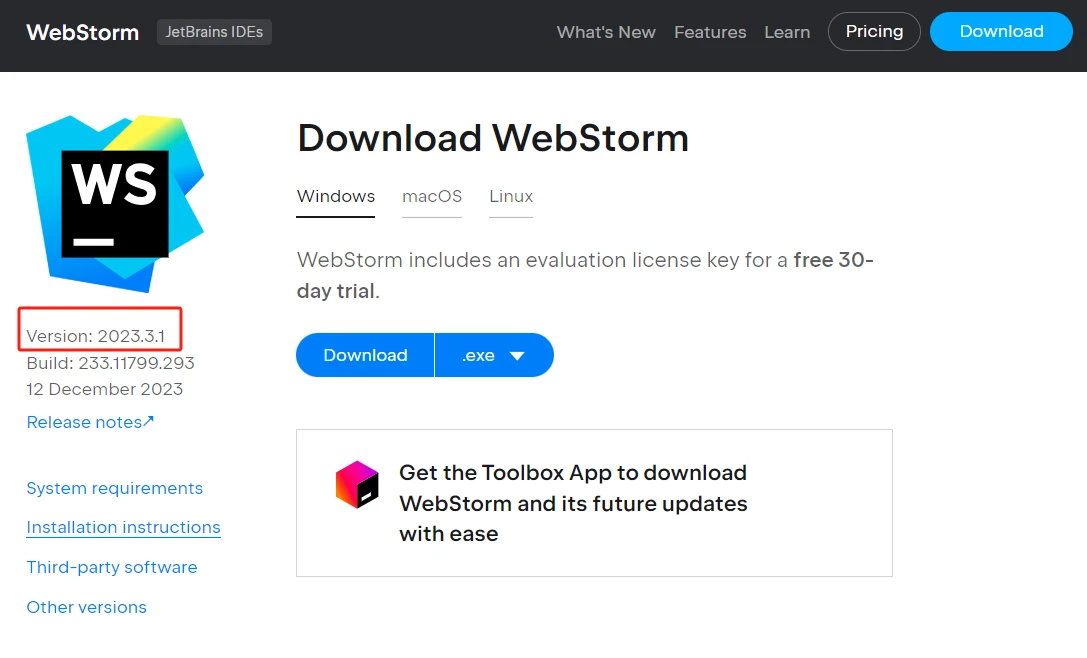 WebStorm激活2023.3.1(【2023最新版本】WebStorm 2023.3.1激活激活成功教程安装教程（附激活工具+激活码）)