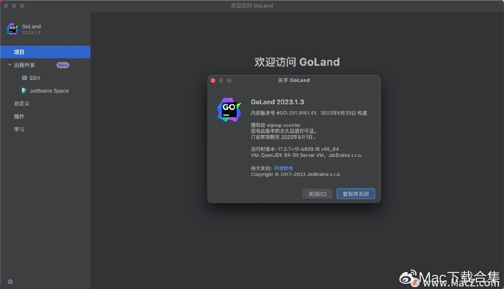 Goland激活2023.1.5(GoLand 2023永久密钥版 GoLand 2023 完整版激活教程（集成开发）)
