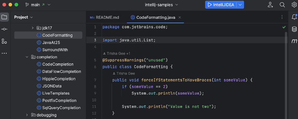 通过设置使用新 IntelliJ IDEA UI