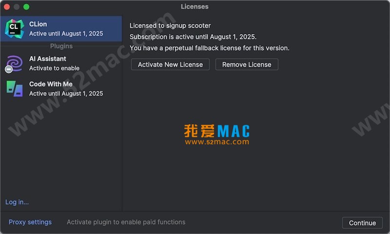 Clion激活2023.3(CLion for Mac v2023.3.4 跨平台C和C++ IDE 中文汉化激活成功教程版)