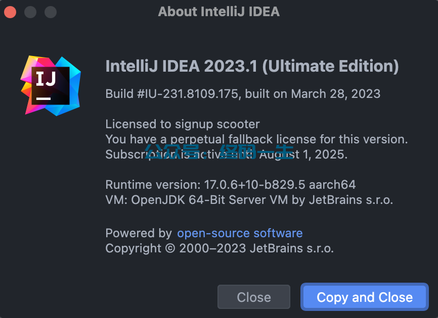 Idea激活2024.1.4(IntelliJ IDEA 2023.1 最新激活成功教程教程 永久激活 图文激活成功教程教程 专属激活码（文末附件有工具）)
