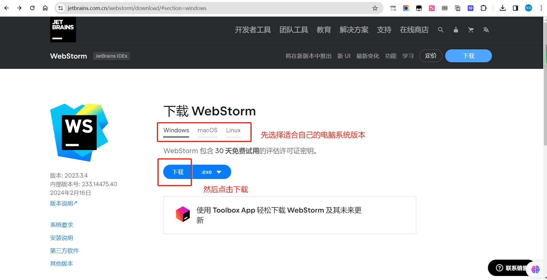 WebStorm激活2024.1(WebStorm最新版2024（Win+Mac）激活激活成功教程教程，简单永久免费)