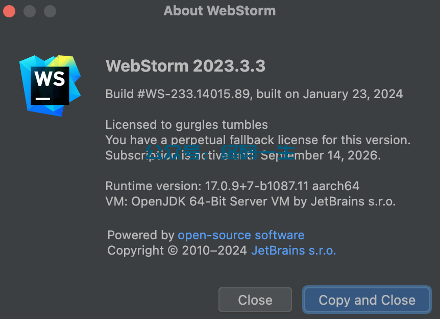 Rider激活2024.1.3(WebStorm2023.3.3激活成功教程教程最新激活码 永久激活成功教程 亲测可用)