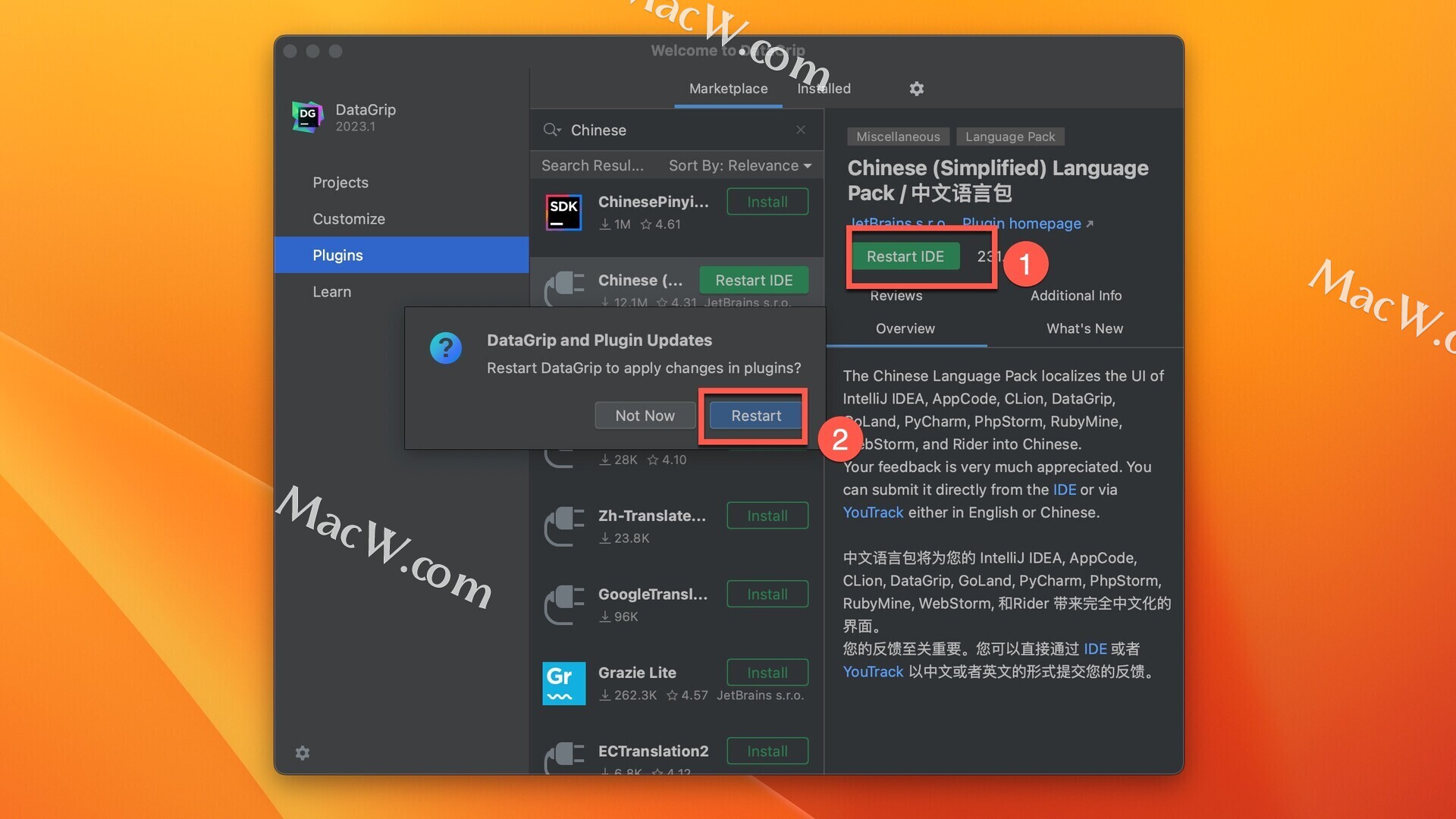 Datagrip激活2023.3.4(JetBrains DataGrip 2023 for mac(数据库管理工具))