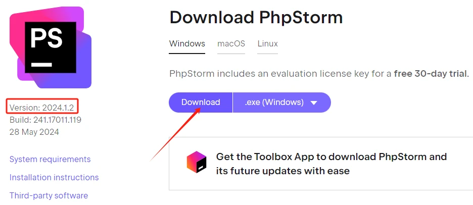 PhpStorm激活2024.1.3(PhpStorm2024.1.2最新版免费激活成功教程激活码及激活工具安装教程，永久有效，亲测靠谱)