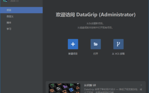 Datagrip2024.1.4激活码(JetBrains DataGrip(数据库集成开发环境) 2024.1.4 直装激活版)