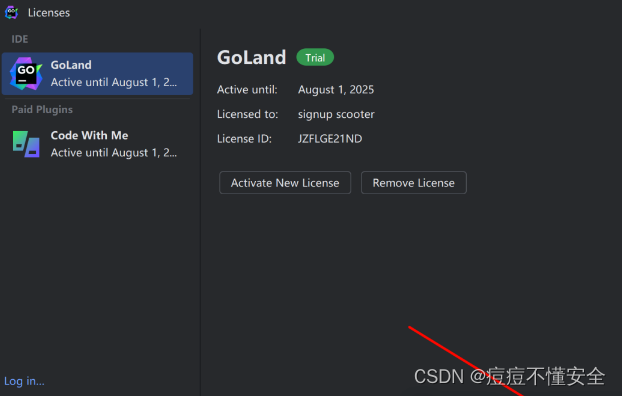 Goland2024.1.4激活码(GoLand2024.1安装教程（最新版）)