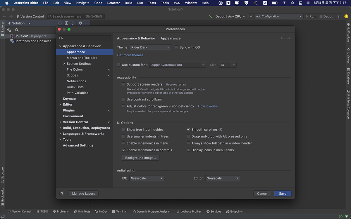 Rider激活2022.2.1(JetBrains Rider 2022.2.1 for Mac 激活版 跨平台.NET IDE集成开发工具 (Intel+M1))