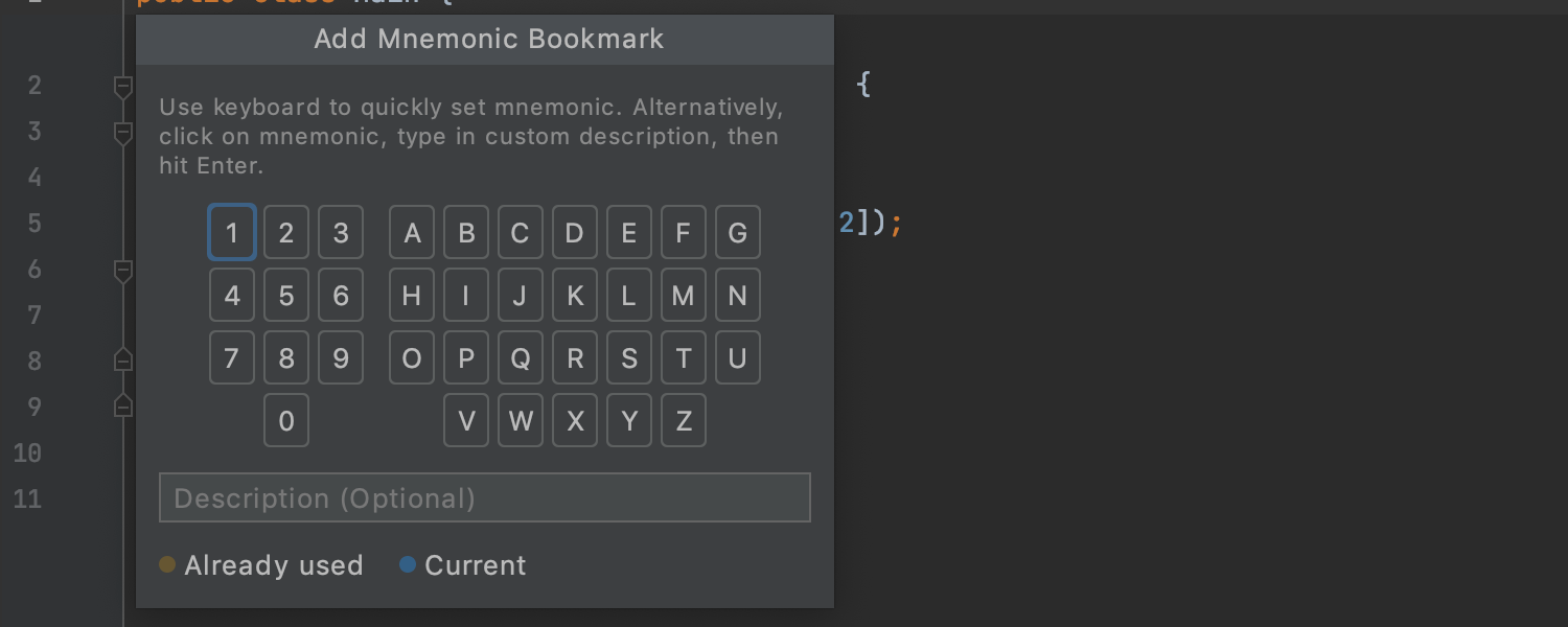 https://www.jetbrains.com/idea/whatsnew/2022-2/img/Mnemonic_bookmarks.png