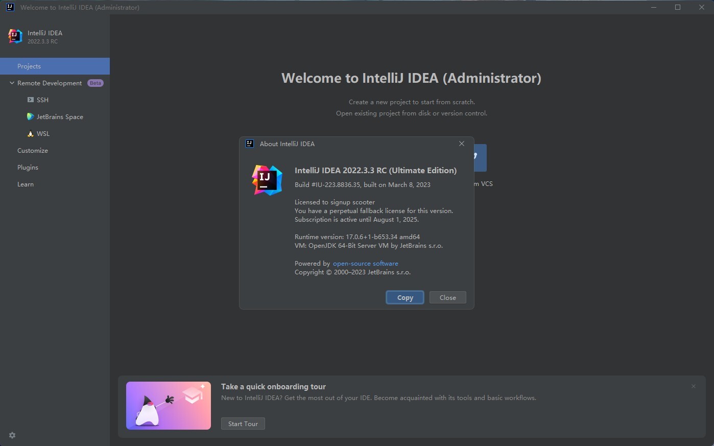 Idea激活2022.3.3(Java开发工具：IntelliJ IDEA 2022.3.3 win／mac激活版)