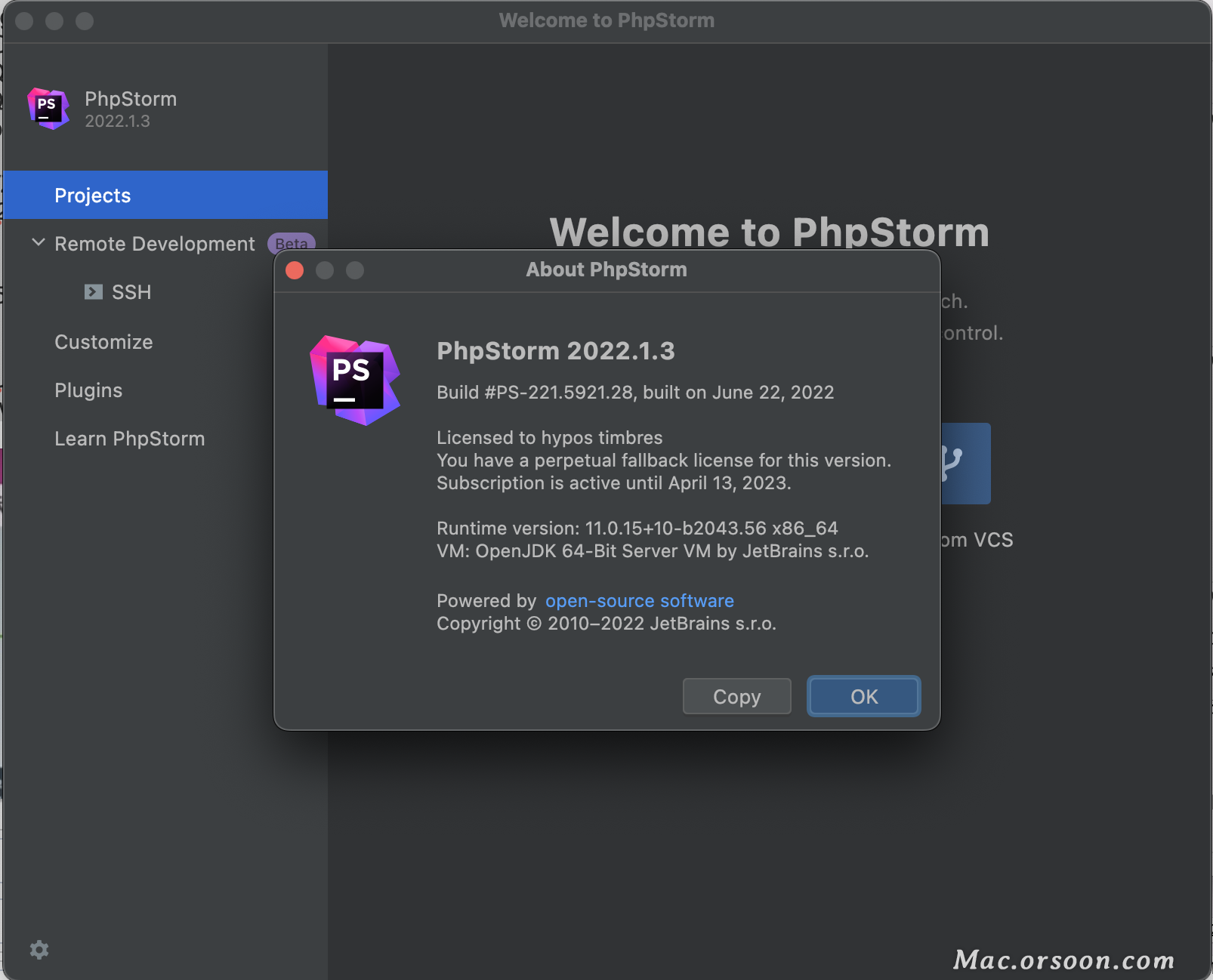 PhpStorm激活2022.1.3(PHP集成开发工具：PhpStorm 2022.1.3中文)