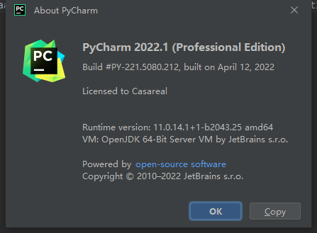 Idea激活2022.1(教程 ｜ 最新版 Pycharm2022.1激活安装教程)