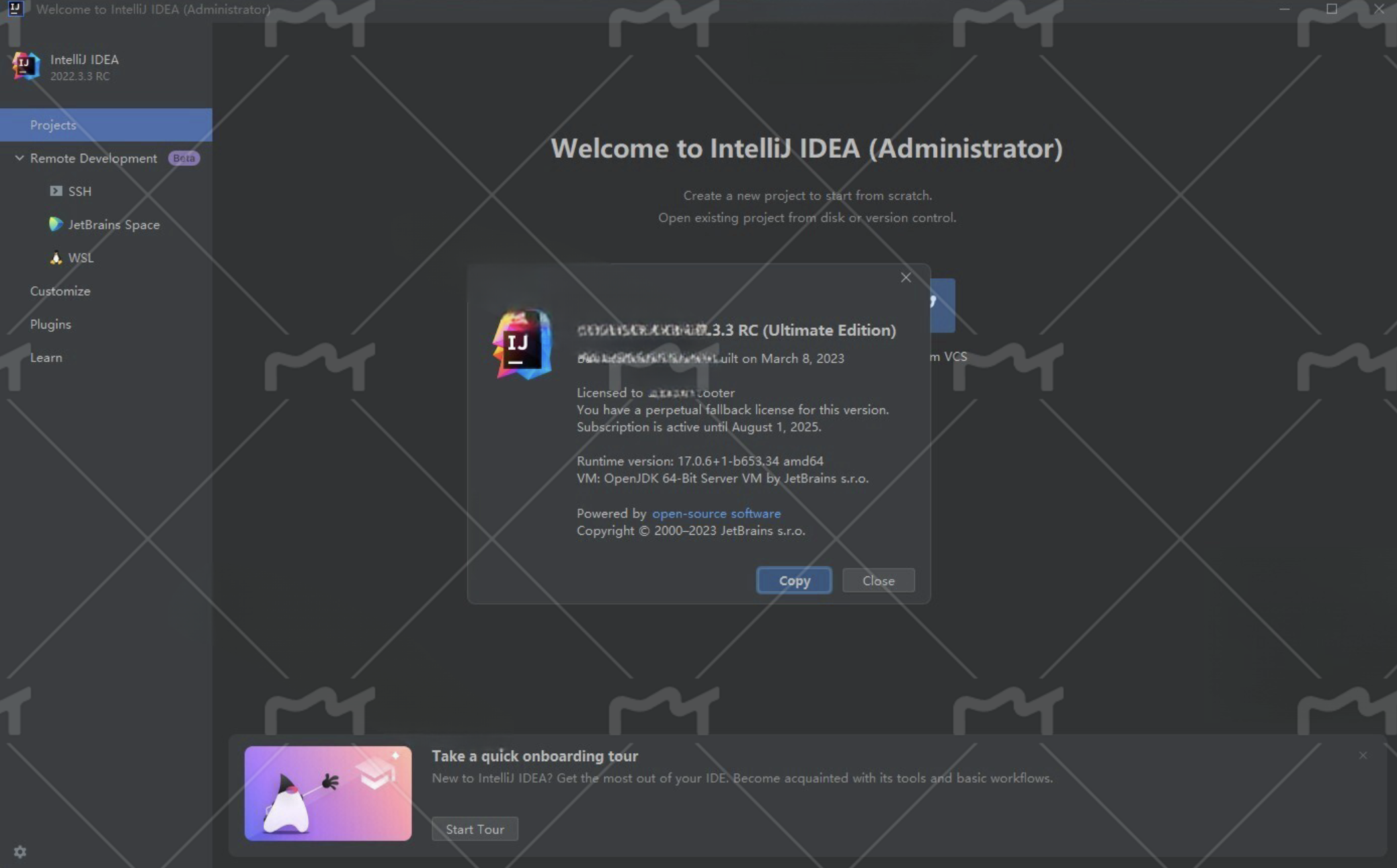 Idea激活2022.3.2(IntelliJ IDEA 2022.3.2 专业版安装)