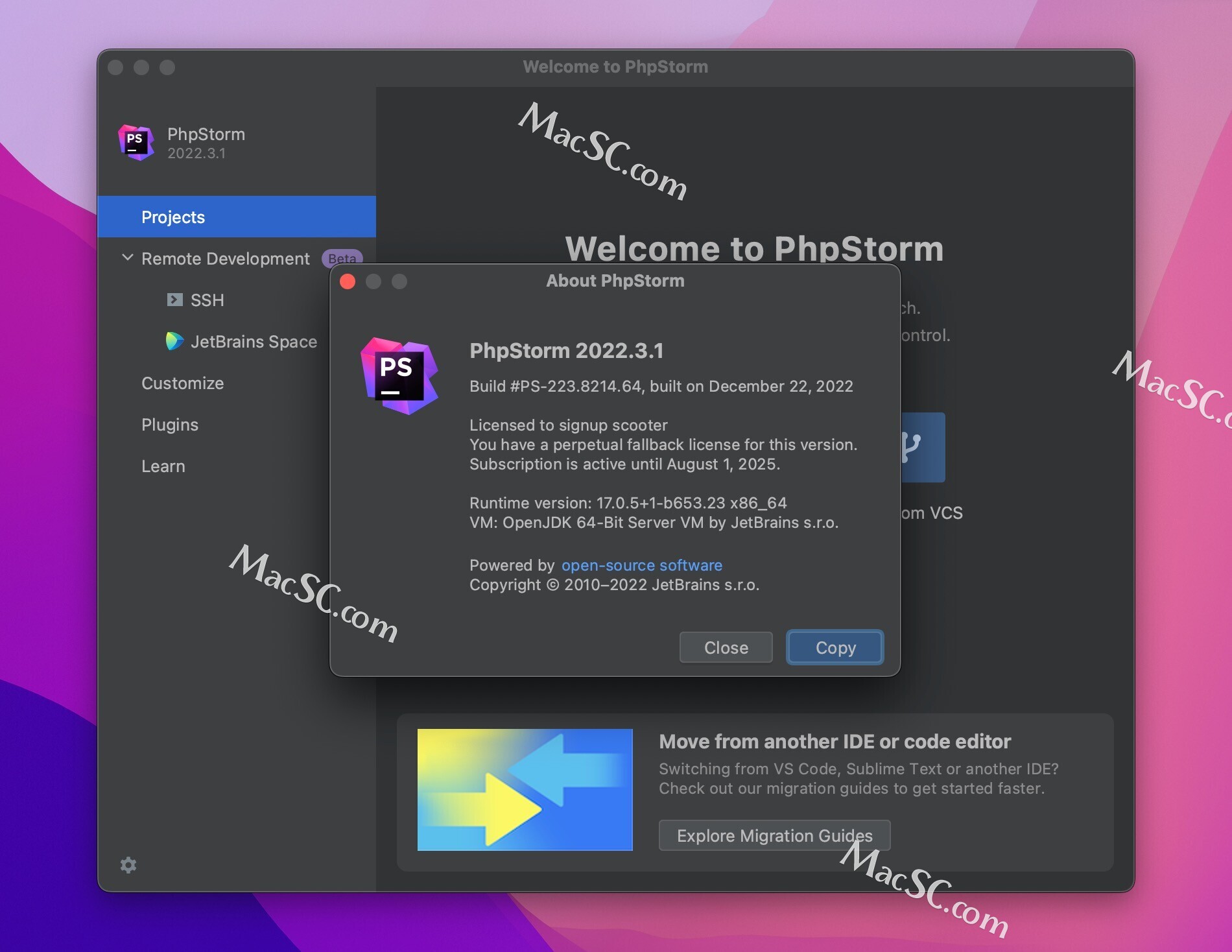 PhpStorm激活2022.3.1(PhpStorm 2022 for Mac(PHP集成开发) v2022.3.1永久激活版)