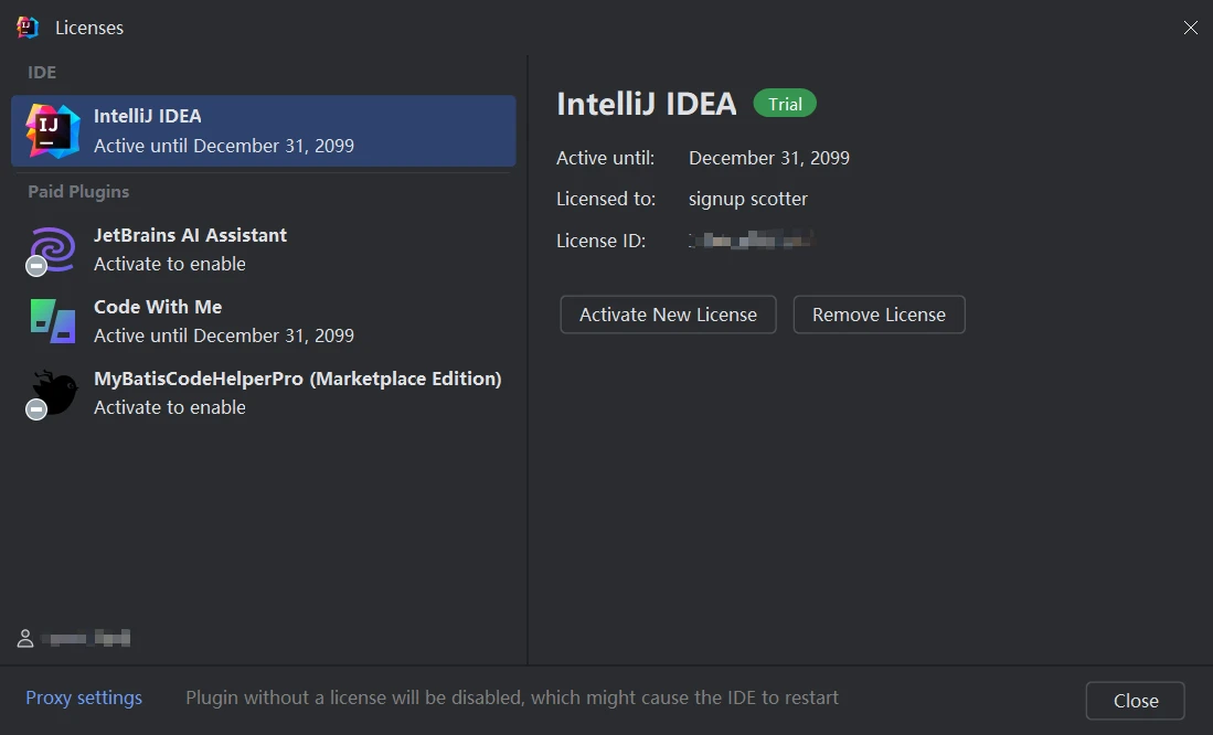 Datagrip2024.1.4激活码(IntelliJ IDEA 2024最新安装激活教程(附激活工具和激活码))