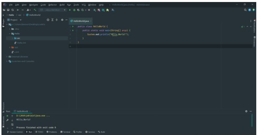 怎么用IntelliJ IDEA 2022.1.1创建java项目