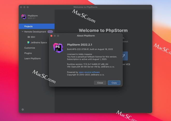 PhpStorm激活2022.2.1(苹果mac电脑PhpStorm 2022 for Mac(PHP集成开发)v2022.2.1)