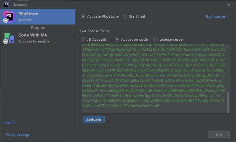 WebStorm2024.1.5激活码(最好的语言配最强的IDE，phpstorm激活码2024最新！简单一键激活2099年)