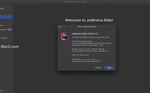 Rider激活2022.3.2(好用强大的IDE集成开发工具：Rider 2022.3.2激活版)