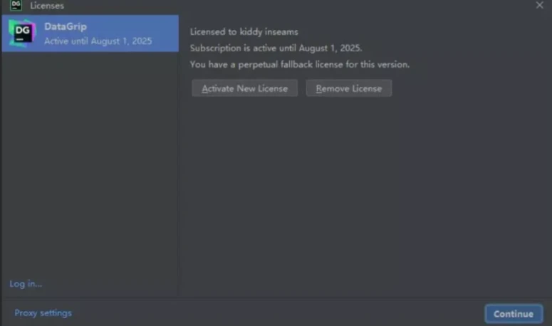 Datagrip2024.1.4激活码(DataGrip激活激活成功教程2024-06最新激活码教程【永久激活，亲测有效】)