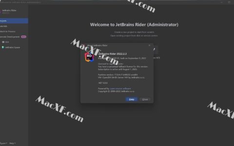 Rider激活2022.2.3(JetBrains Rider 2022(C#编辑器))