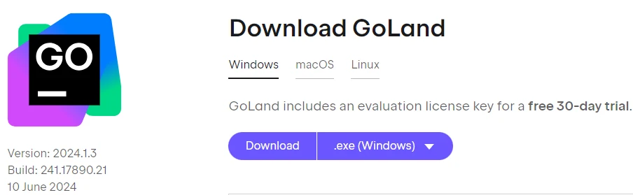 Goland2024.1.2激活码(Goland2024.1.3最新激活成功教程激活2099年安装教程（含win+mac-激活码+工具）)