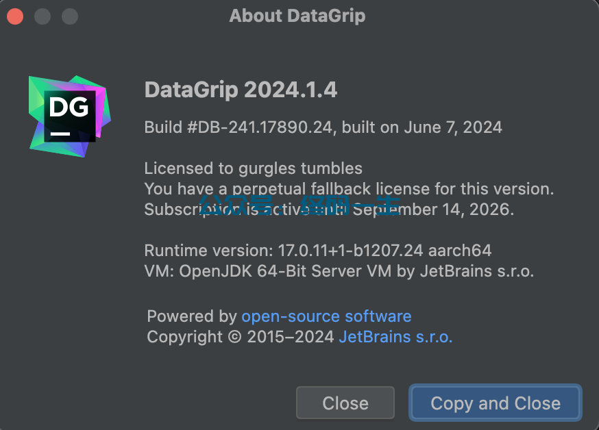 Rider2024.1.4激活码(DataGrip 2024.1.4 最新激活码 永久激活教程 激活成功教程工具 （全家桶 亲测）)