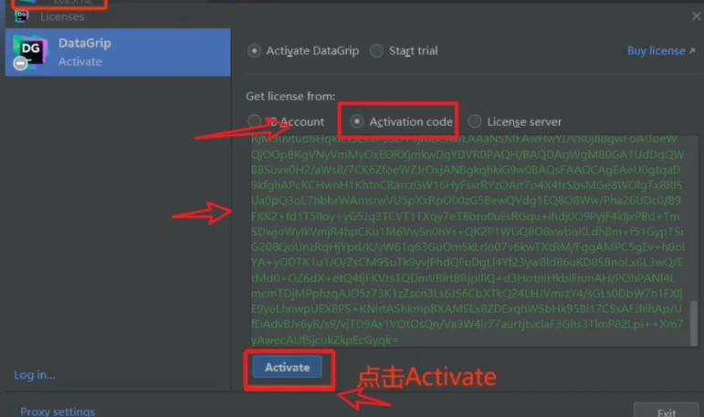 Datagrip2024.1.4激活码(DataGrip激活激活成功教程2024-06最新激活码教程【永久激活，亲测有效】)