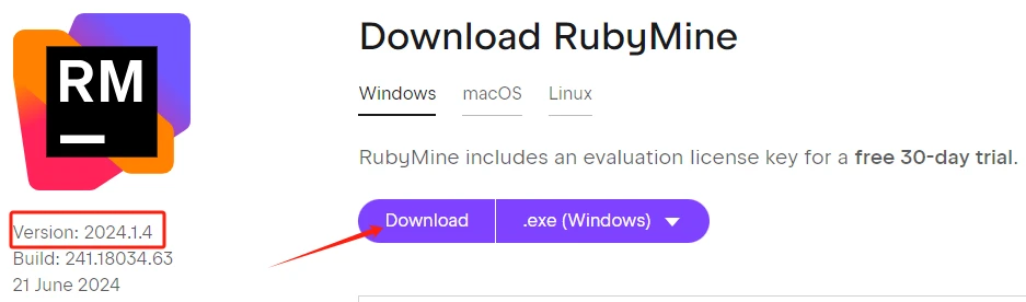 RubyMine2024.1.5激活码(RubyMine安装激活激活成功教程教程（附2024.1.4 版激活码+激活工具），激活后可永久使用)