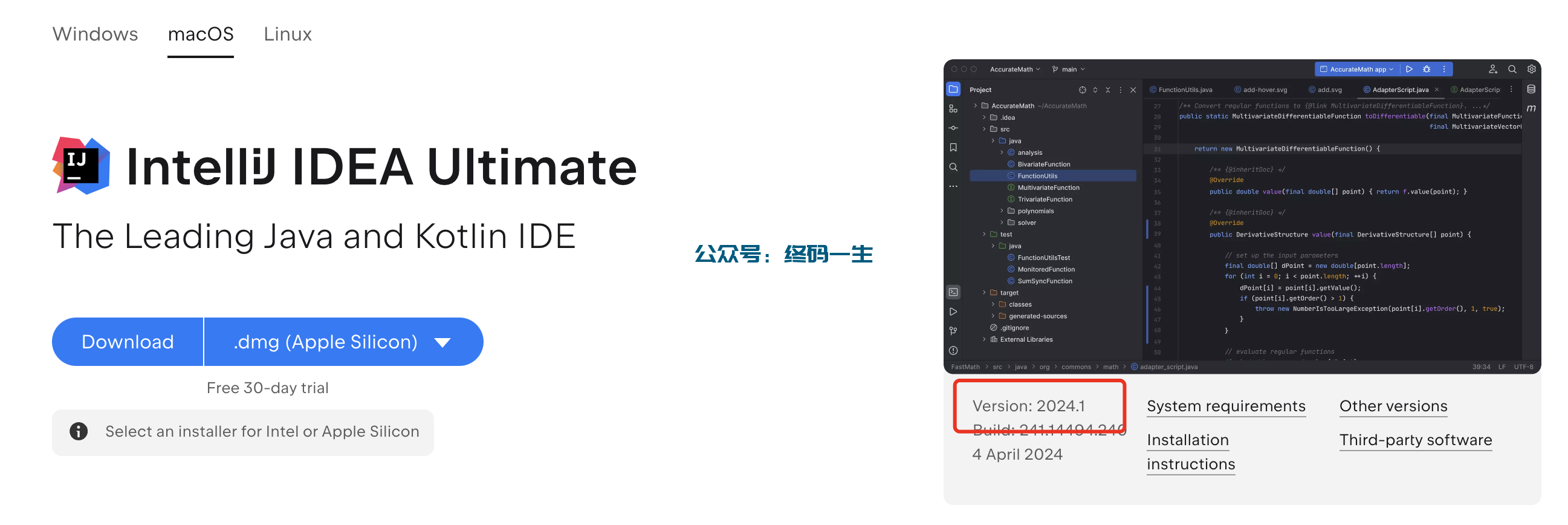 Idea2024.2激活码(IntelliJ IDEA 2024.1 激活码 最新激活成功教程教程 激活成功教程工具 图文激活成功教程教程（支持Mac／Linux）亲测)