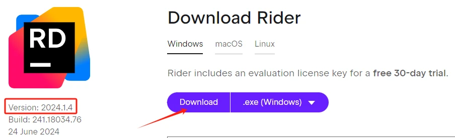 PyCharm2024.1.5激活码(Rider安装激活激活成功教程教程（附2024.1.4 版激活码+激活工具），激活后可永久使用)