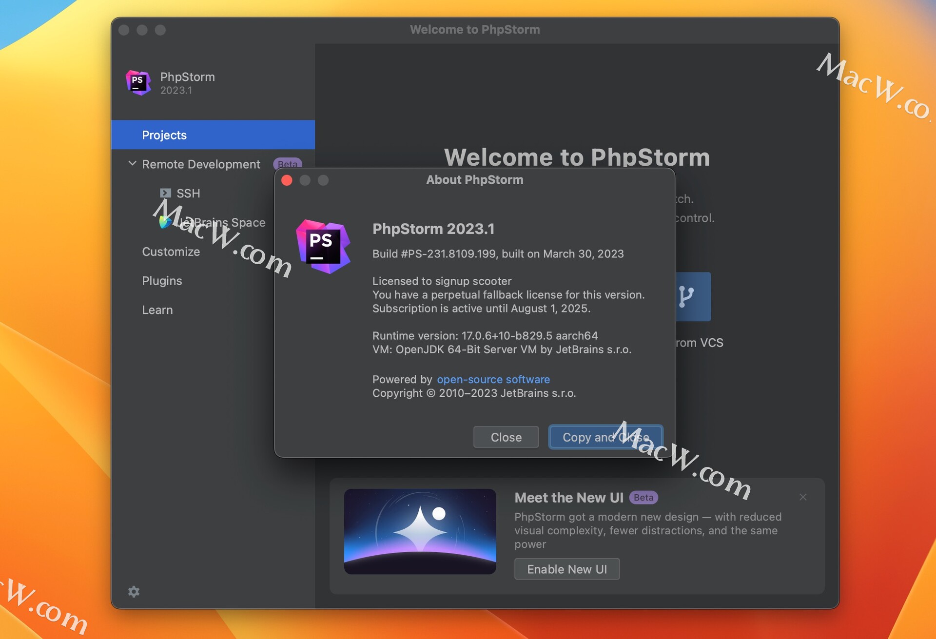 JetBrains PhpStorm 2023 (PHP集成开发)PhpStorm中文设置