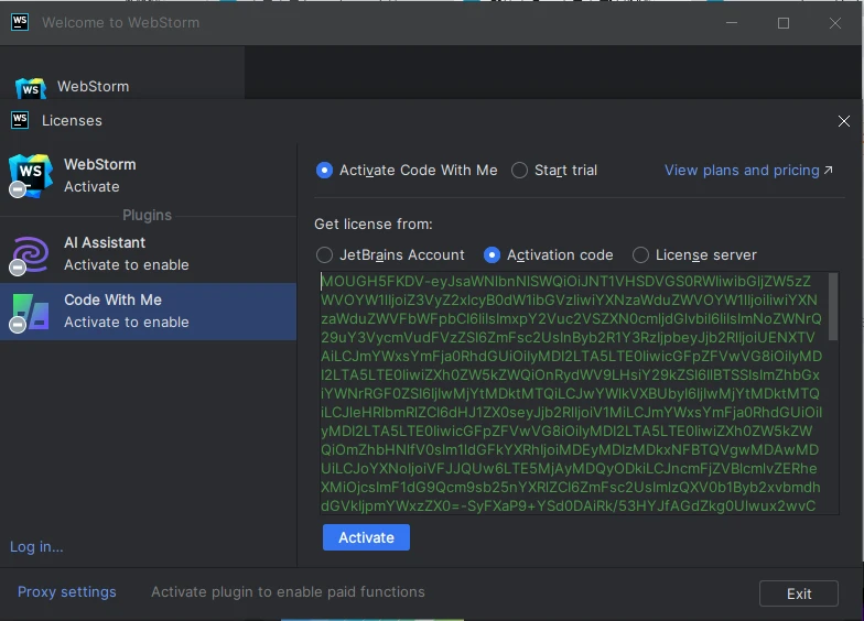 PhpStorm2024.1.5激活码(WebStorm 2023.3.5最新版免费激活激活成功教程安装教程（附激活工具+激活码）-永久更新维护)