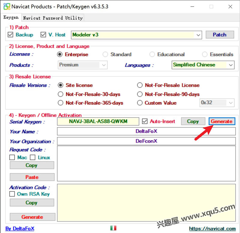 Navicat Data Modeler Premium 中文激活版 v3.2.9 数据库设计