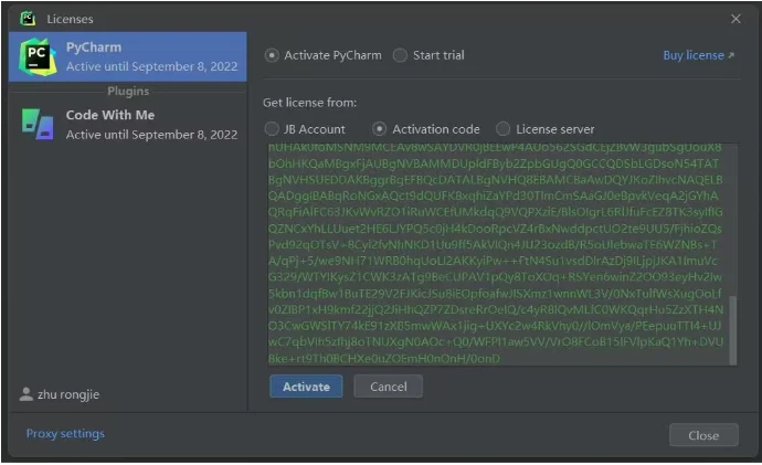 PyCharm2024.1.5激活码(（全网最详细）2024最新PyCharm激活教程!永久激活！)