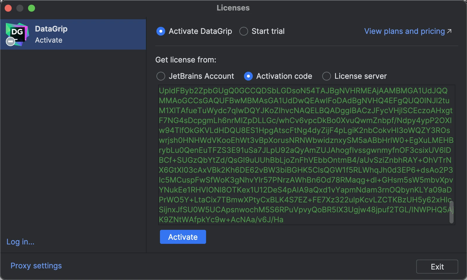 PyCharm2024.1.5激活码(（2024最新）DataGrip激活成功教程激活2099年激活码教程（含win+mac）)