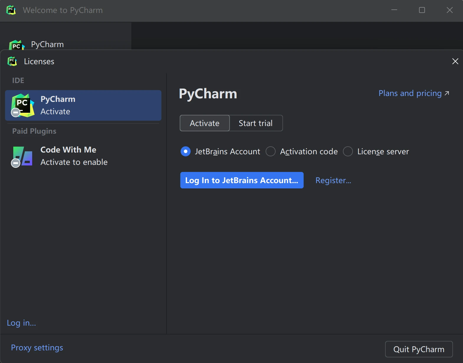 PyCharm2024.1.5激活码(2024.1.2Pycharm激活成功教程激活安装教程，永久使用（附激活工具及激活码）)