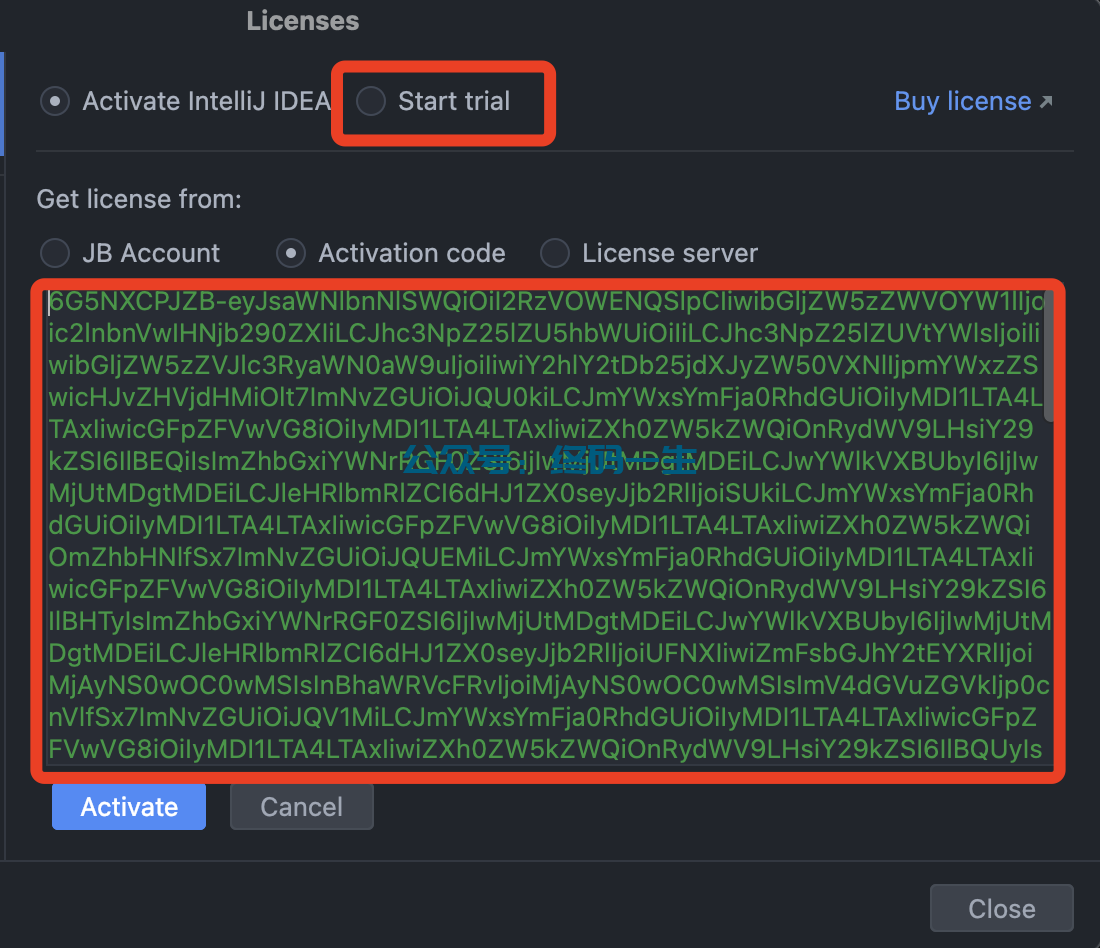 PyCharm2024.1.5激活码(IDEA 2023.1 永久激活教程 激活成功教程教程 手动激活 图文详细教程)