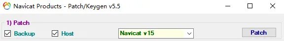 Navicat Premium 15.0.36激活(Navicat Premium 15激活步骤)