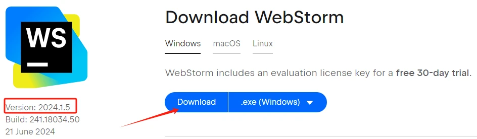 PhpStorm2024.1.5激活码(WebStorm安装激活激活成功教程教程（附2024.1.5 版激活码+激活工具），激活后可永久使用)