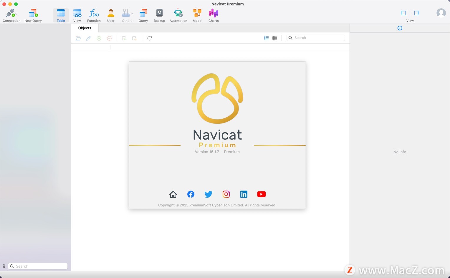 Navicat Premium 16.2.7激活(Navicat Premium for Mac(多连接数据库管理工具) 16.1.7中文激活版)