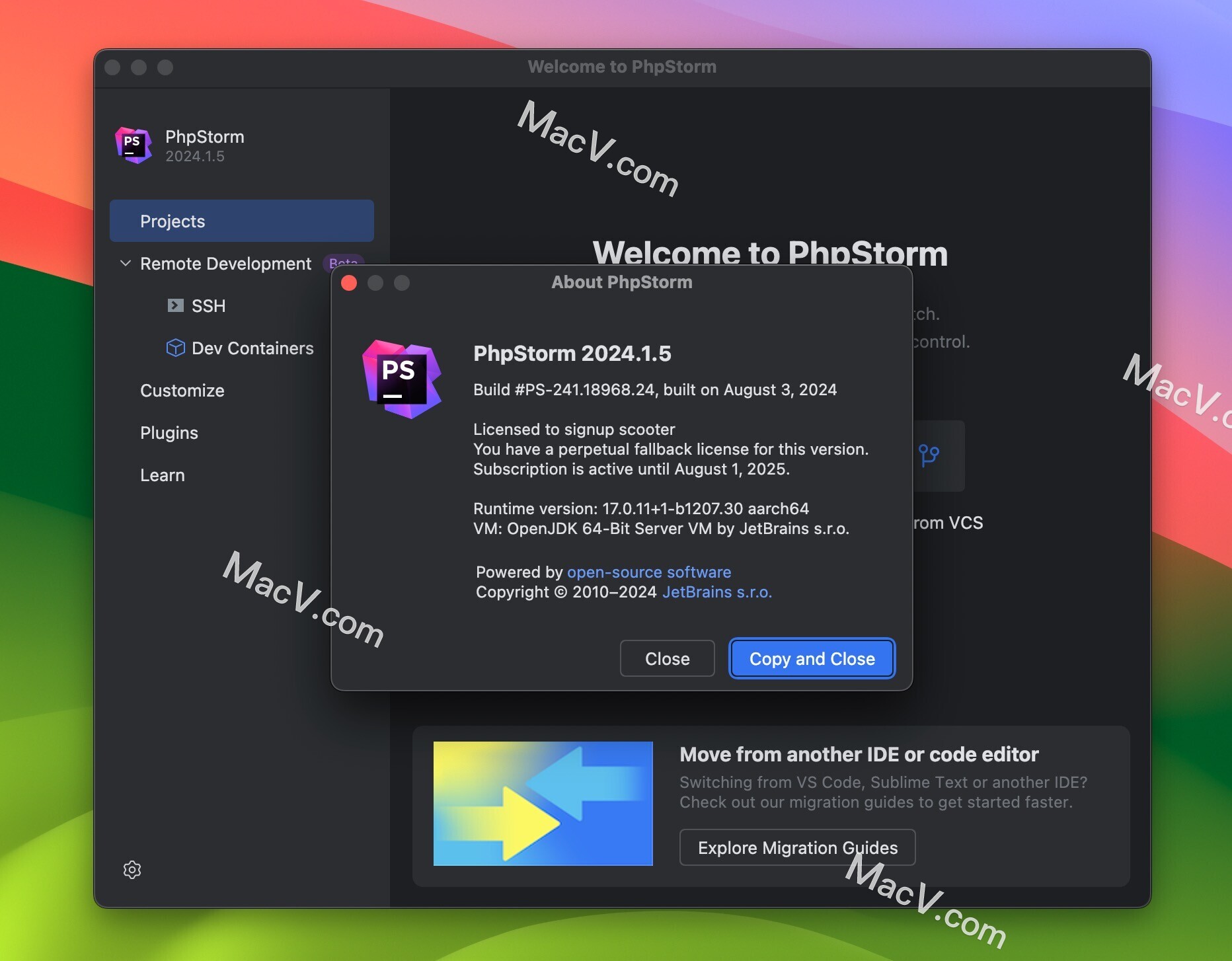 PhpStorm2024.1.5激活码(JetBrains PhpStorm 2024 for Mac(PHP集成开发))