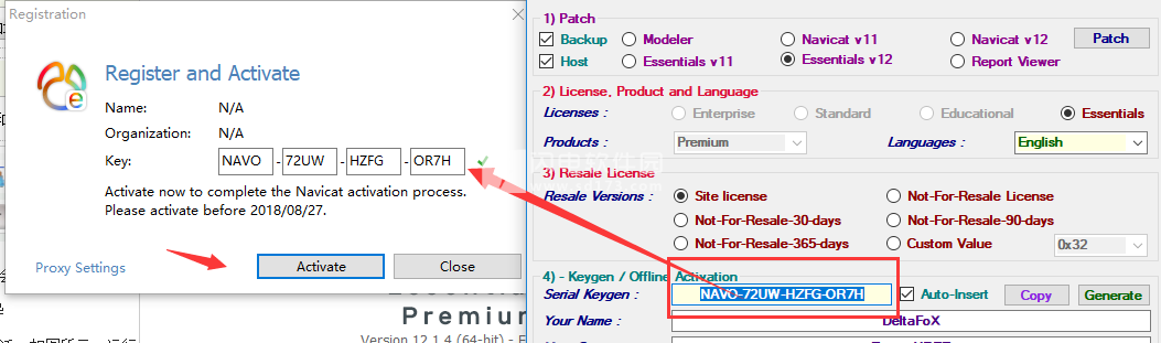 Navicat Premium 16.3.9激活(Navicat Essentials Premium 16.1.15激活成功教程版 含注册机+安装激活成功教程激活教程)