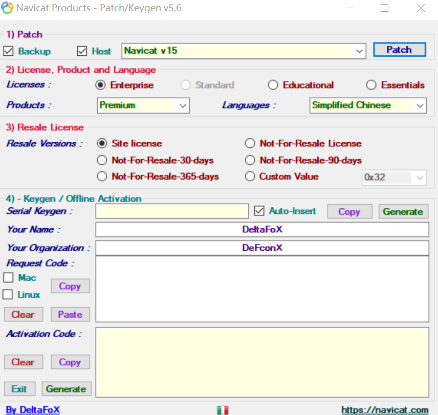 Navicat Premium 16.2.7激活(Navicat Premium 15 永久激活成功教程激活工具及安装教程)