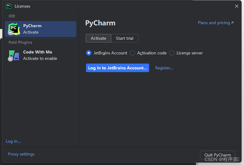 PyCharm2024.1.5激活码(图文教程 ｜ 2024年最新PyCharm安装使用教程)